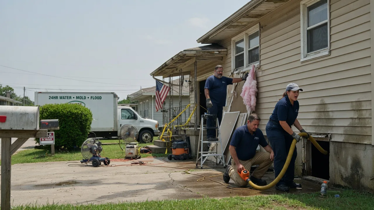 Water Damage Repair in Mcclure, PA near me